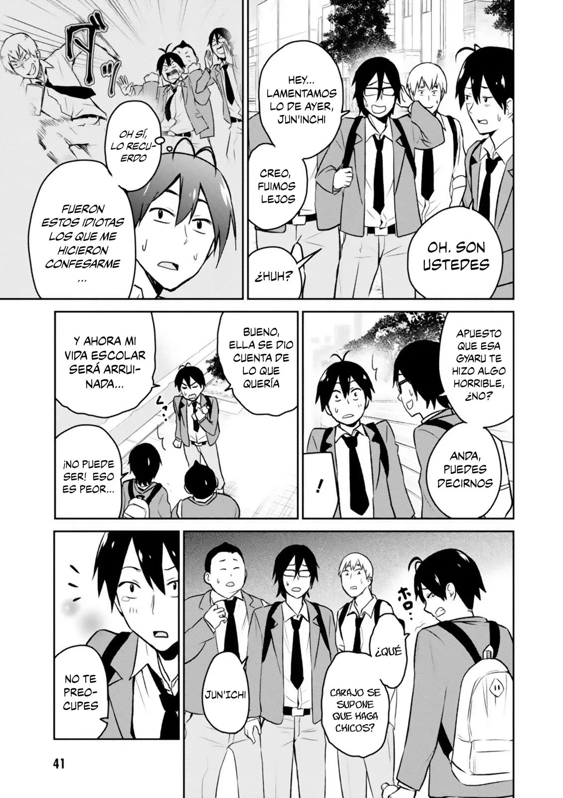 Hajimete no Gal capítulo 3 página 6