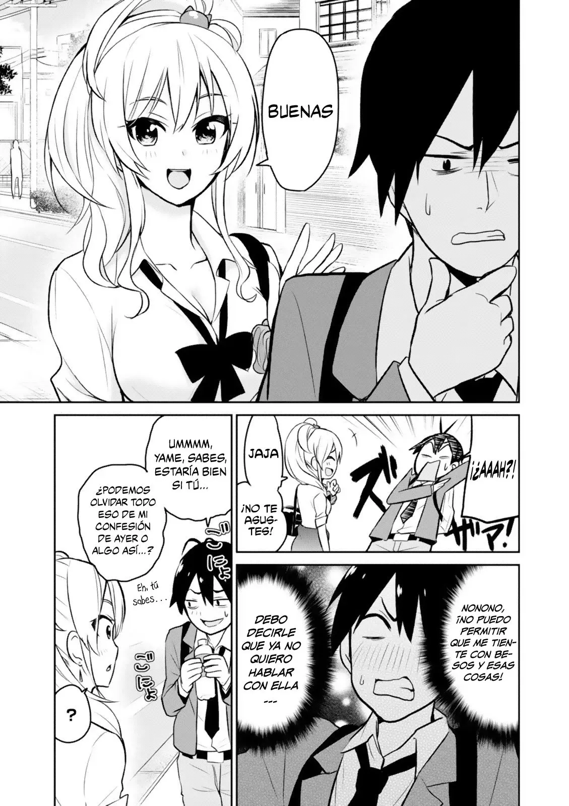 Hajimete no Gal capítulo 3 página 12