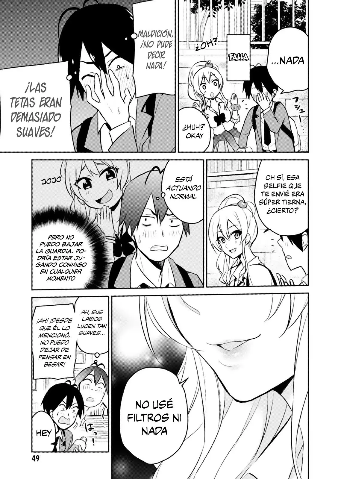 Hajimete no Gal capítulo 3 página 14