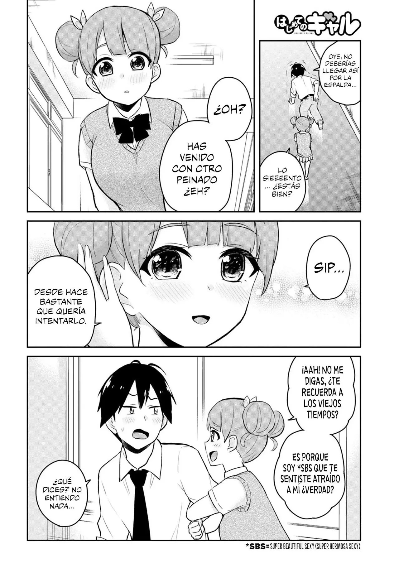 Hajimete no Gal capítulo 31 página 4