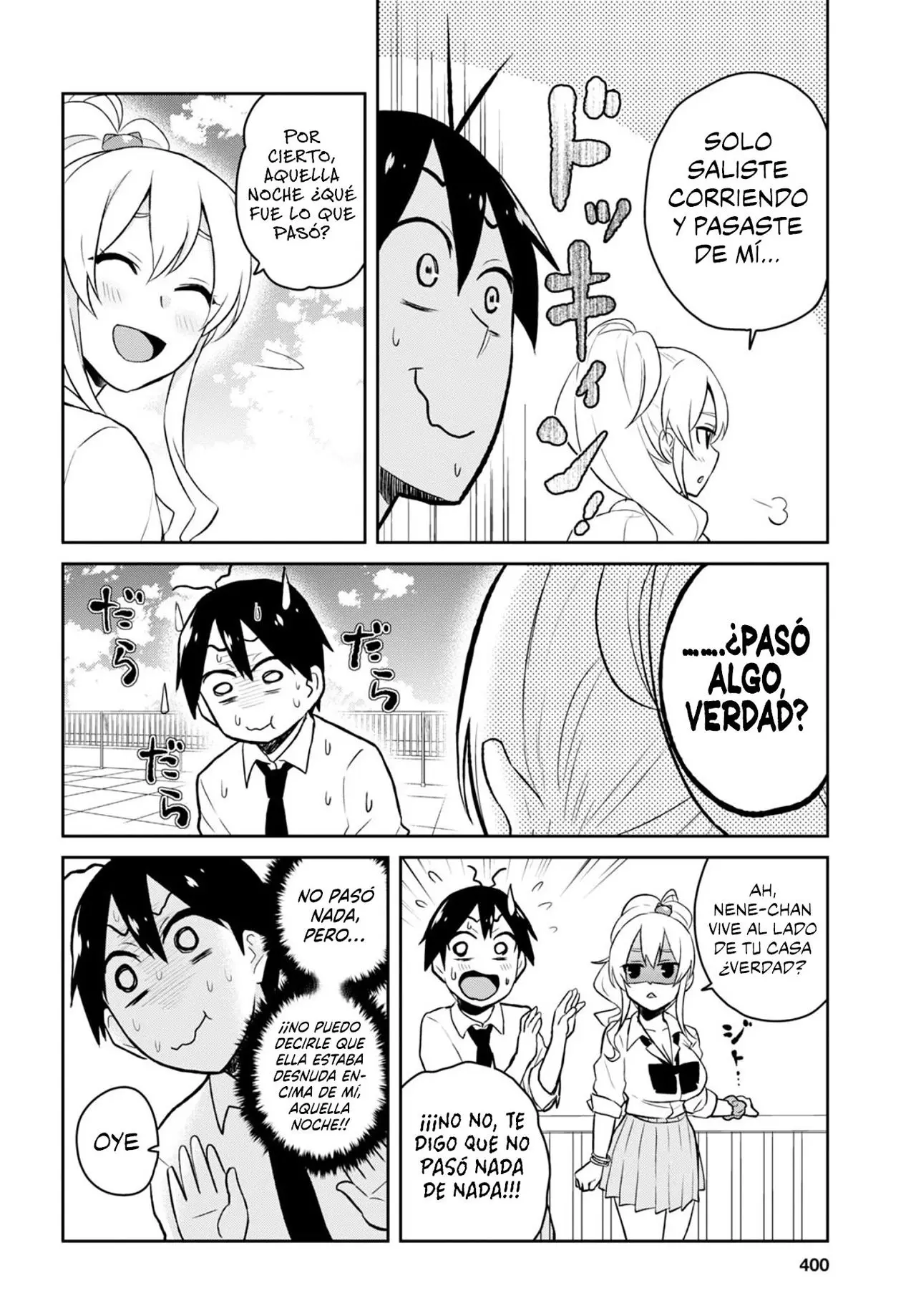 Hajimete no Gal capítulo 31 página 14