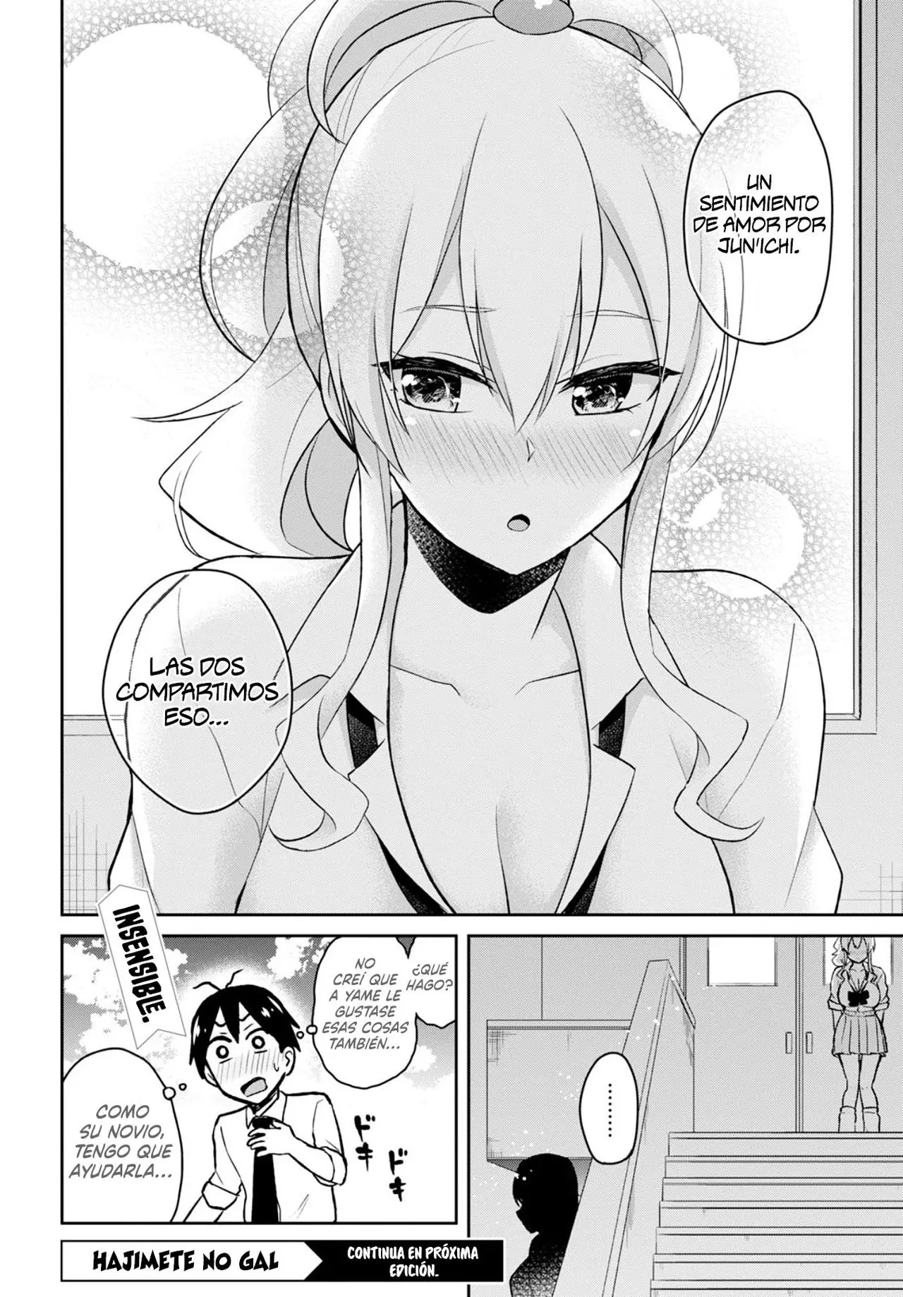 Hajimete no Gal capítulo 31 página 20