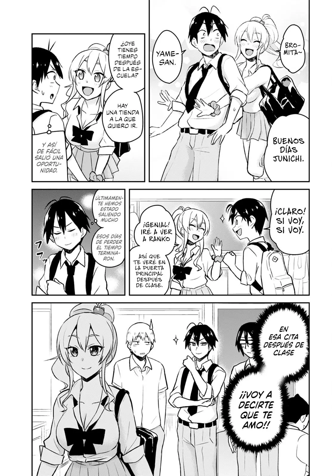 Hajimete no Gal capítulo 32 página 9