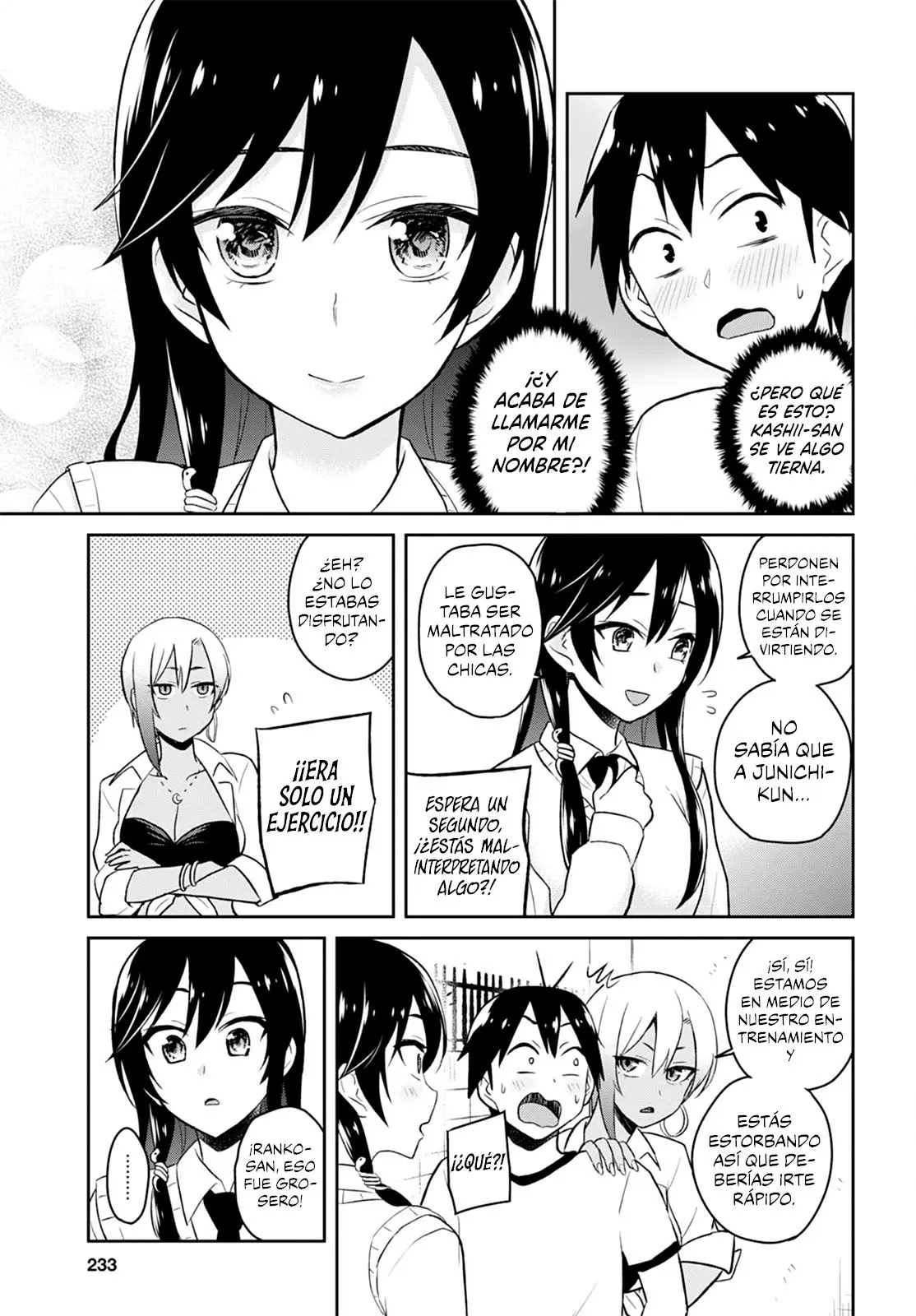 Hajimete no Gal capítulo 33 página 9