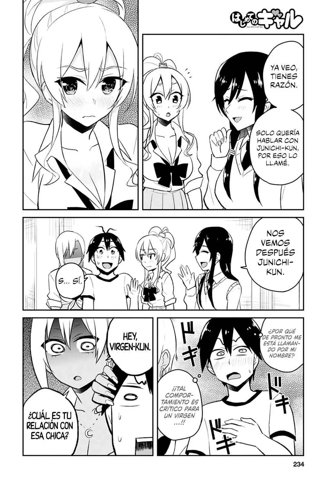 Hajimete no Gal capítulo 33 página 10