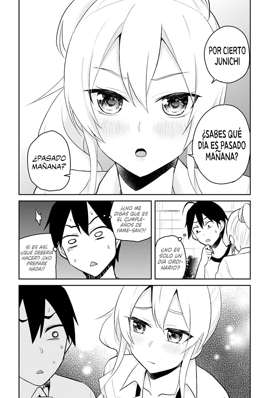Hajimete no Gal capítulo 33 página 14