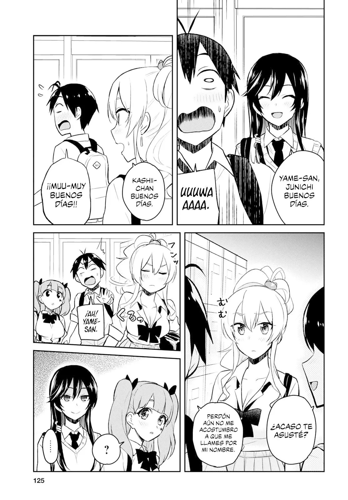 Hajimete no Gal capítulo 34 página 6