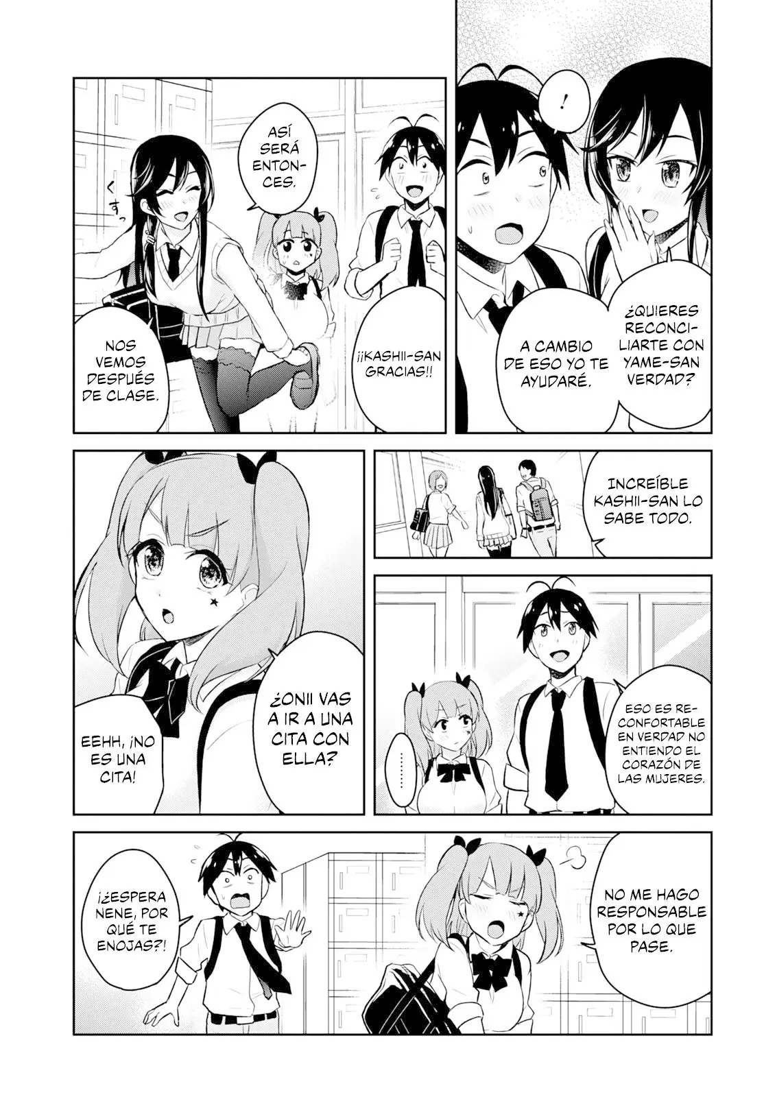Hajimete no Gal capítulo 34 página 8
