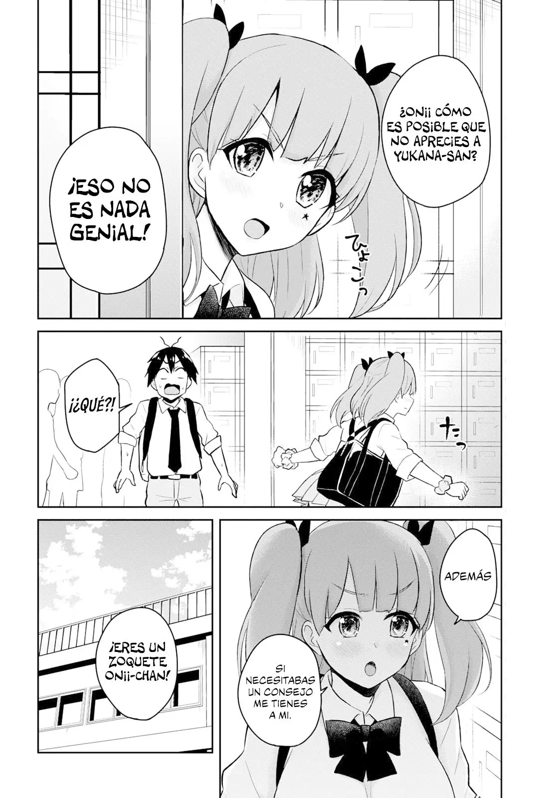 Hajimete no Gal capítulo 34 página 9