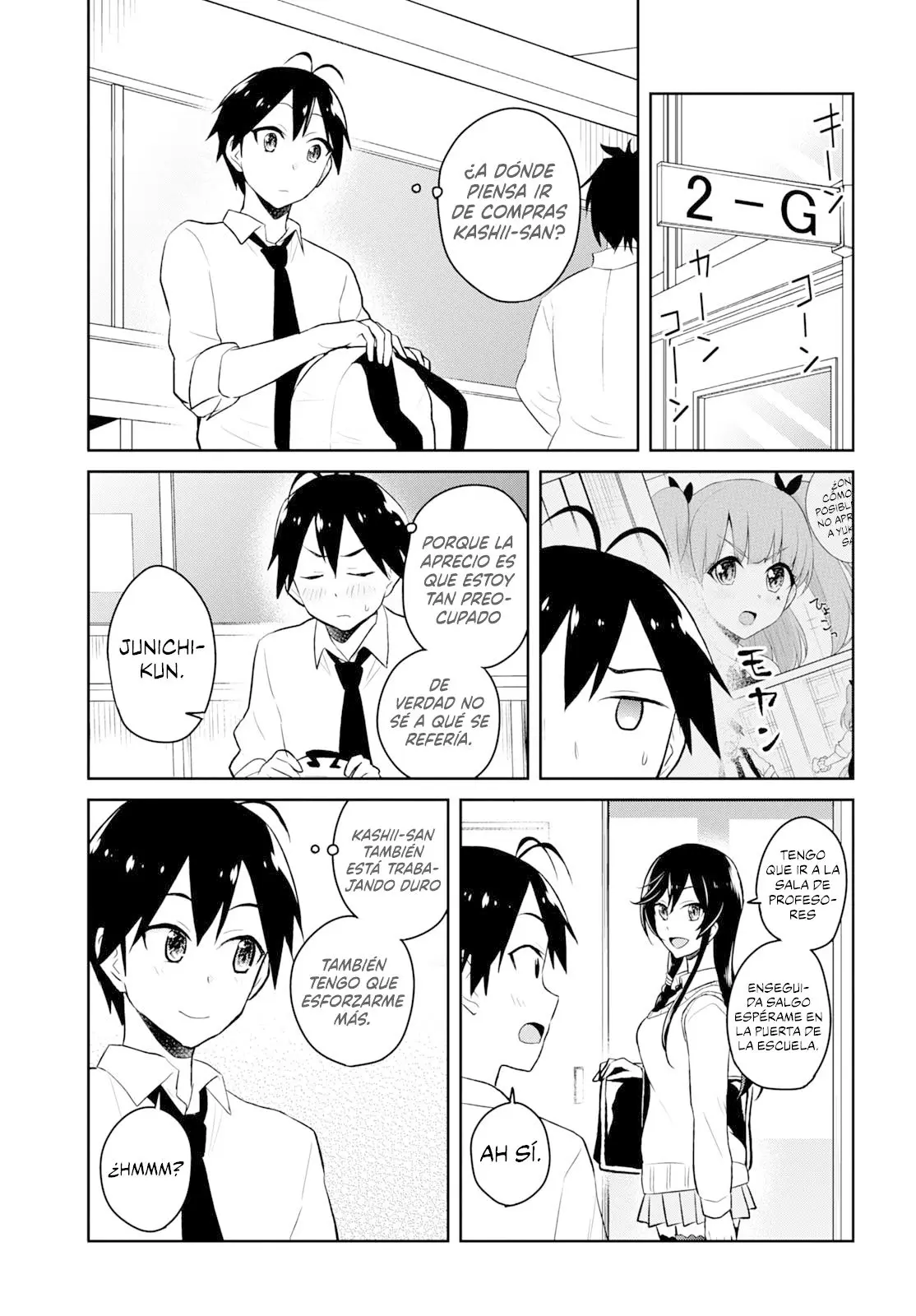 Hajimete no Gal capítulo 34 página 10