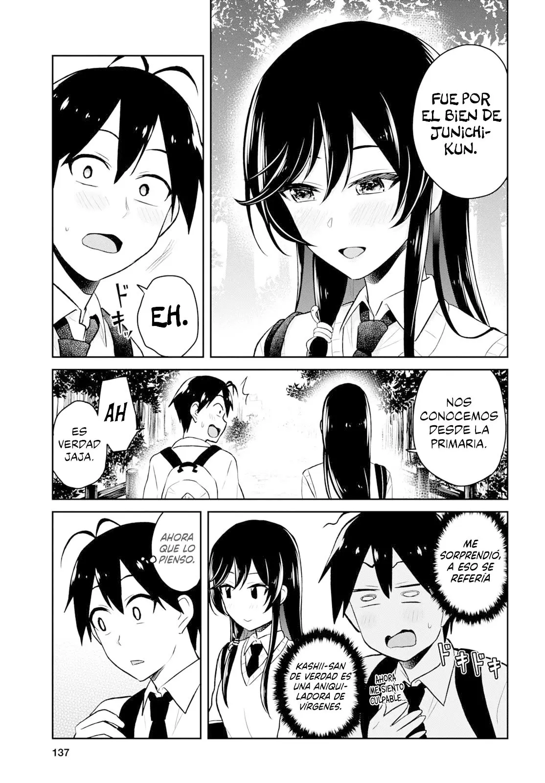 Hajimete no Gal capítulo 34 página 18