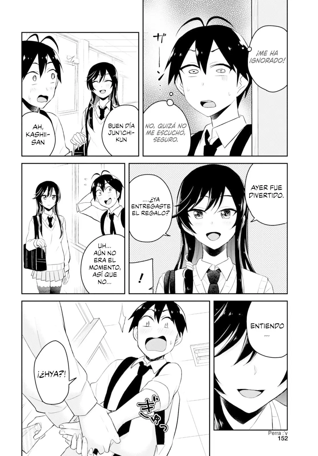 Hajimete no Gal capítulo 35 página 9