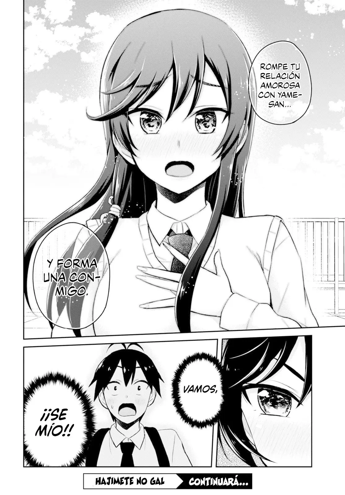 Hajimete no Gal capítulo 35 página 19
