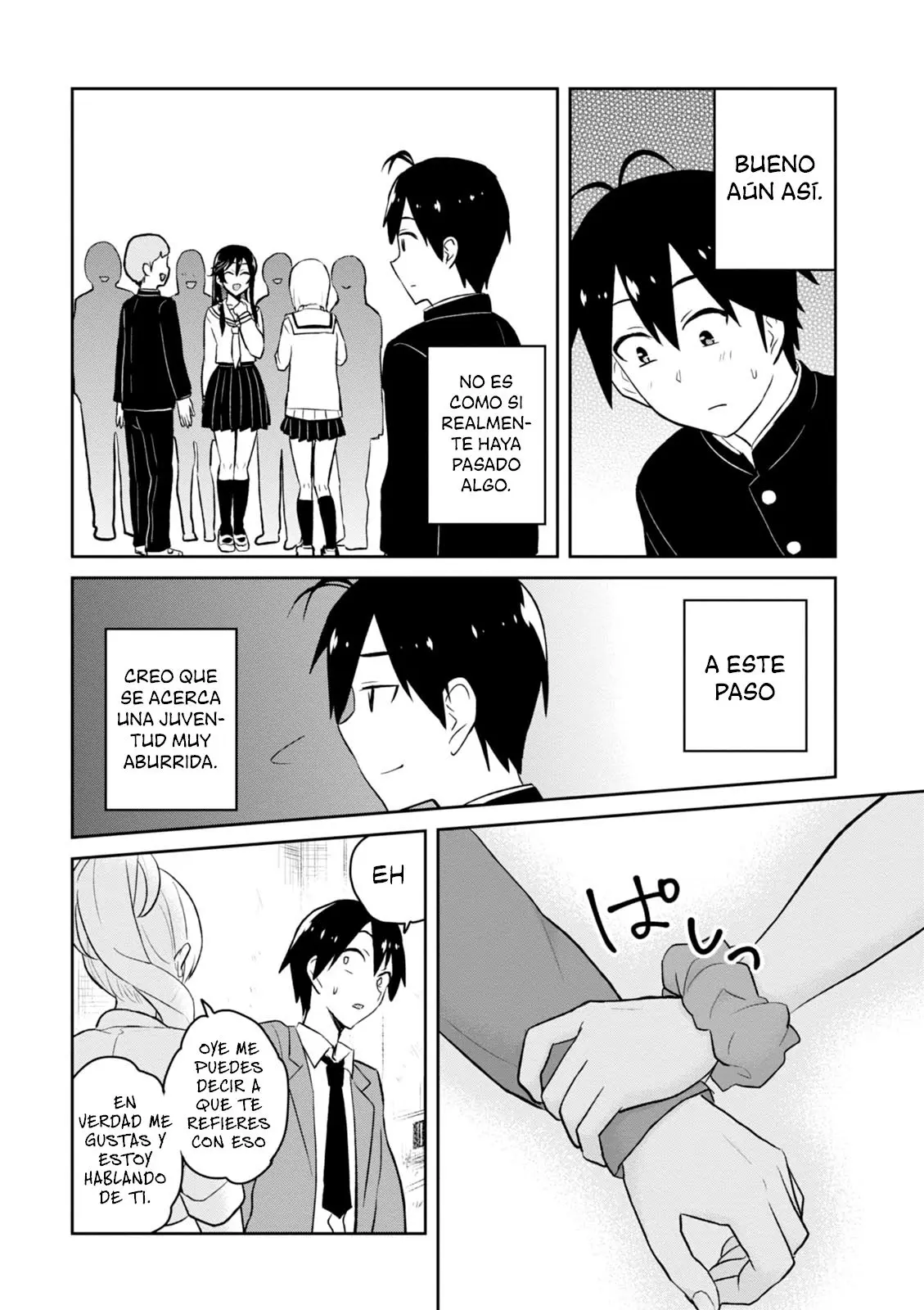 Hajimete no Gal capítulo 36 página 9