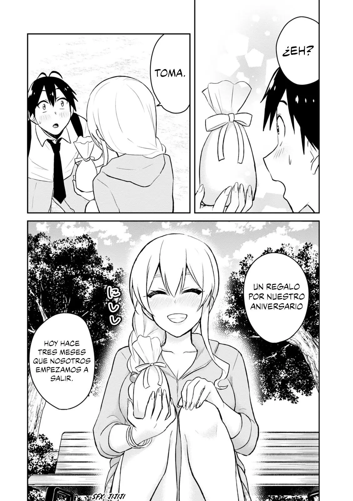 Hajimete no Gal capítulo 37 página 8