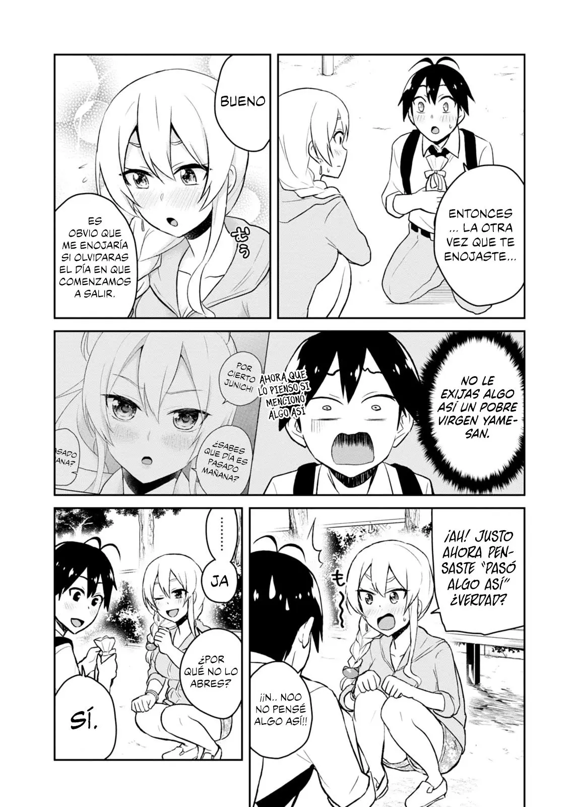 Hajimete no Gal capítulo 37 página 9