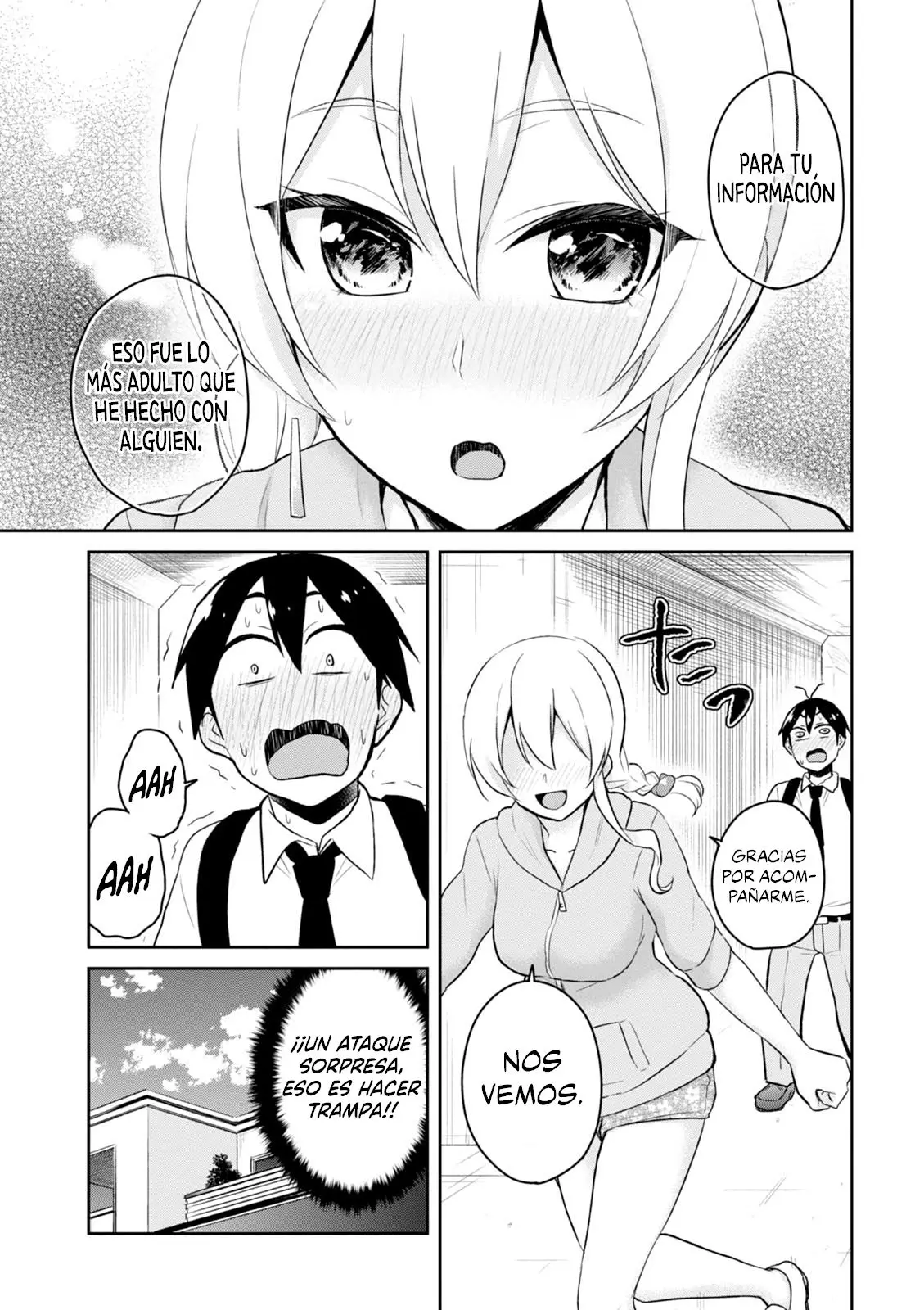 Hajimete no Gal capítulo 37 página 18