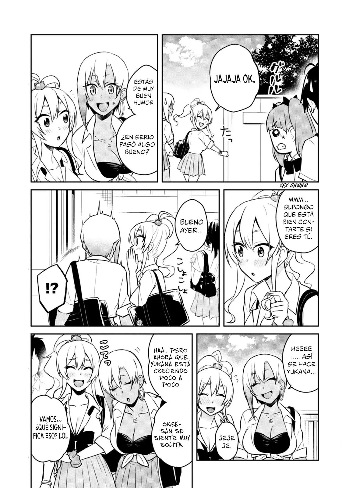 Hajimete no Gal capítulo 38 página 9