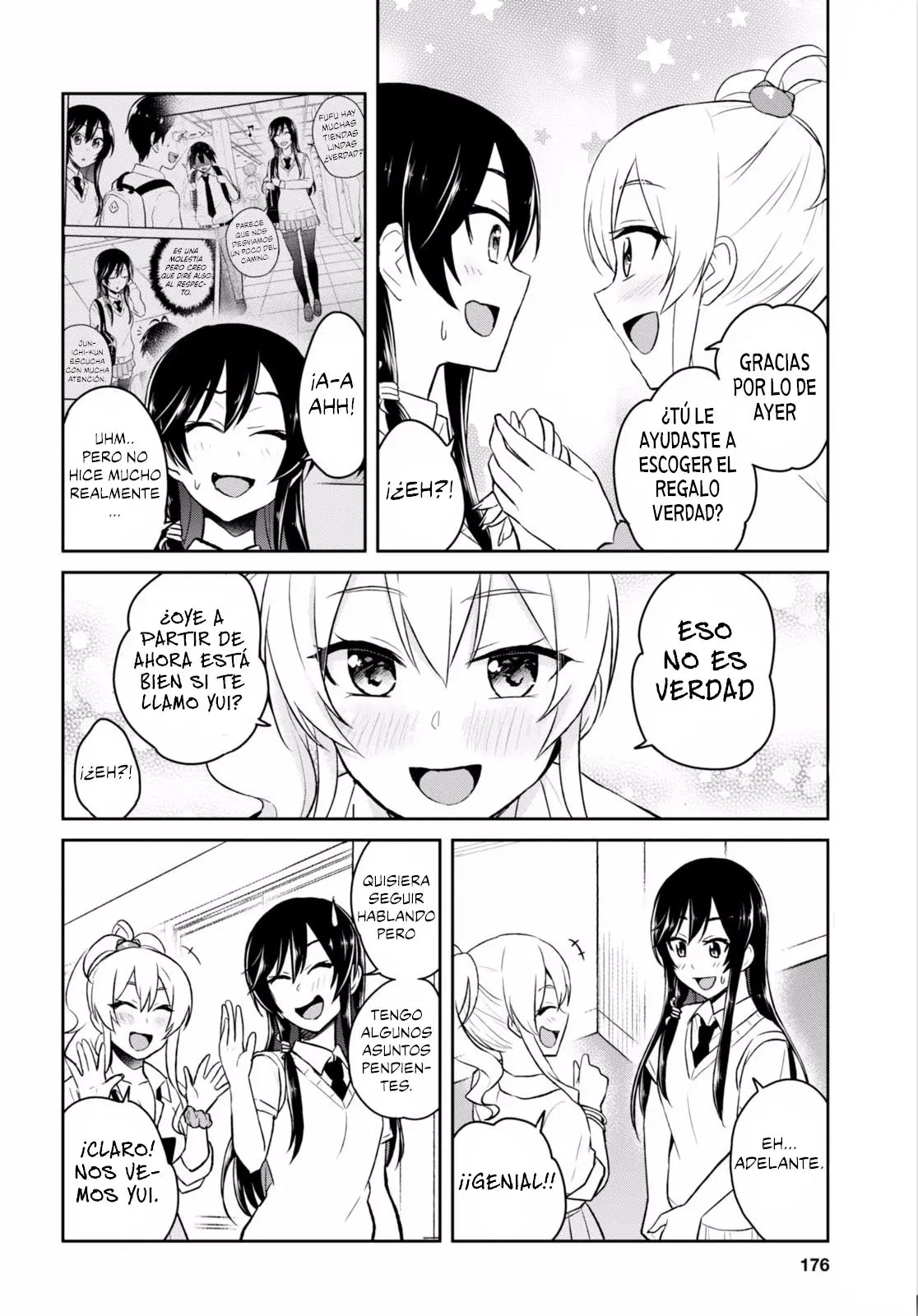 Hajimete no Gal capítulo 38 página 14