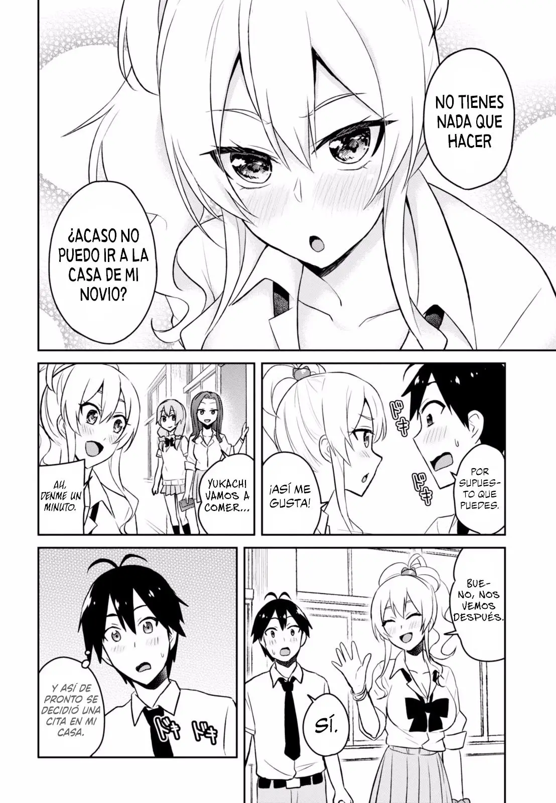 Hajimete no Gal capítulo 38 página 16