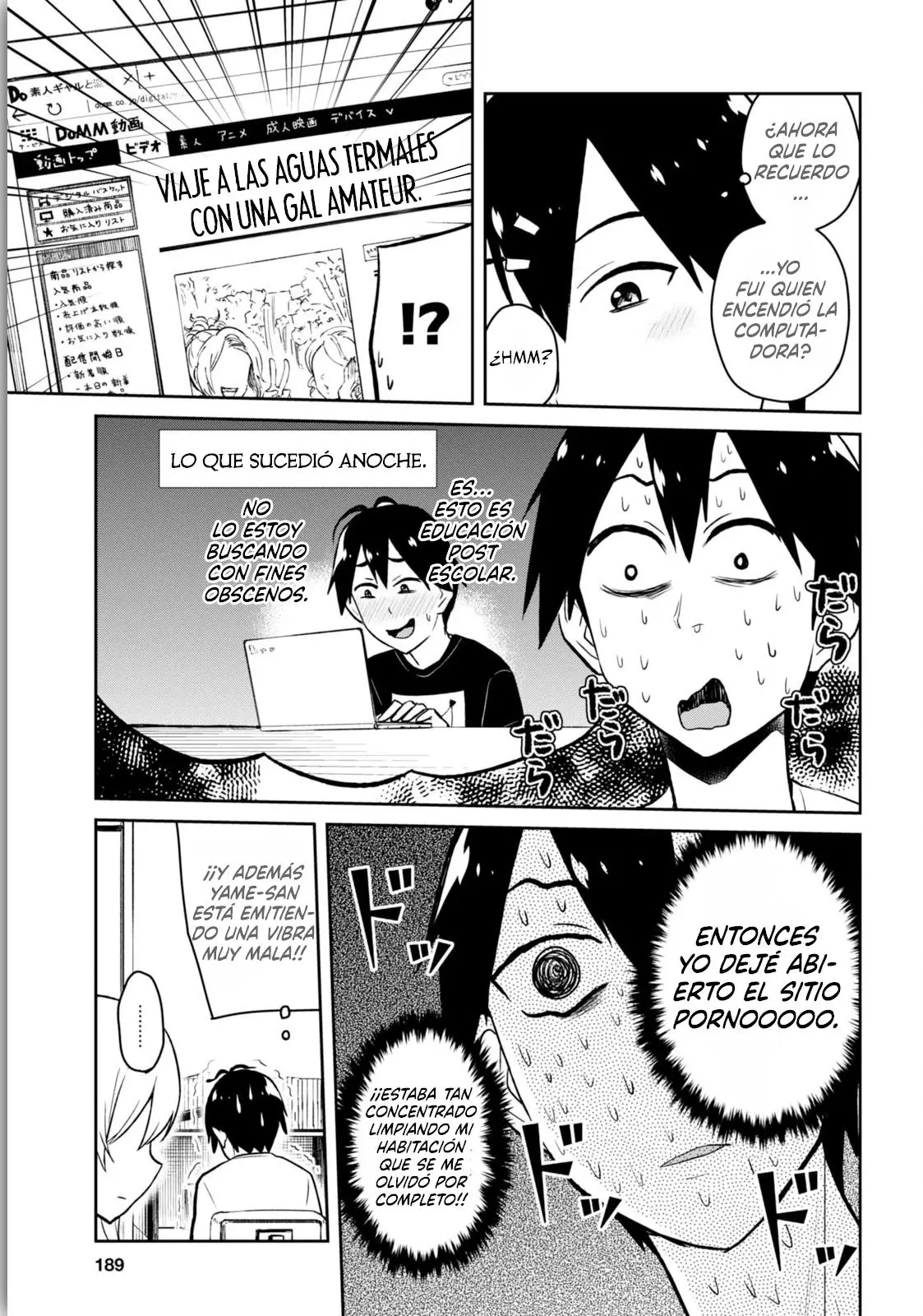 Hajimete no Gal capítulo 39 página 9