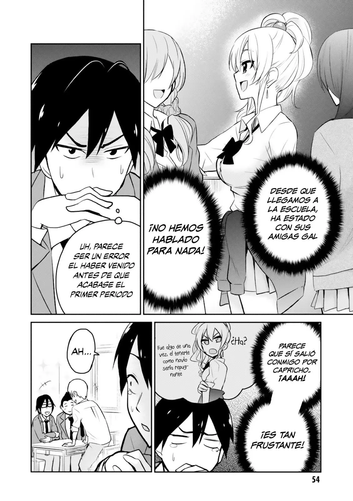 Hajimete no Gal capítulo 4 página 3
