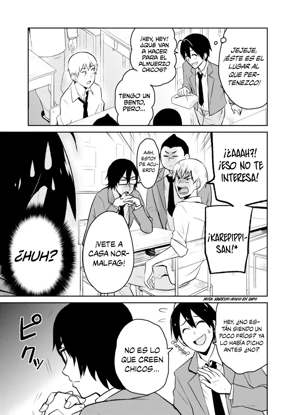 Hajimete no Gal capítulo 4 página 4