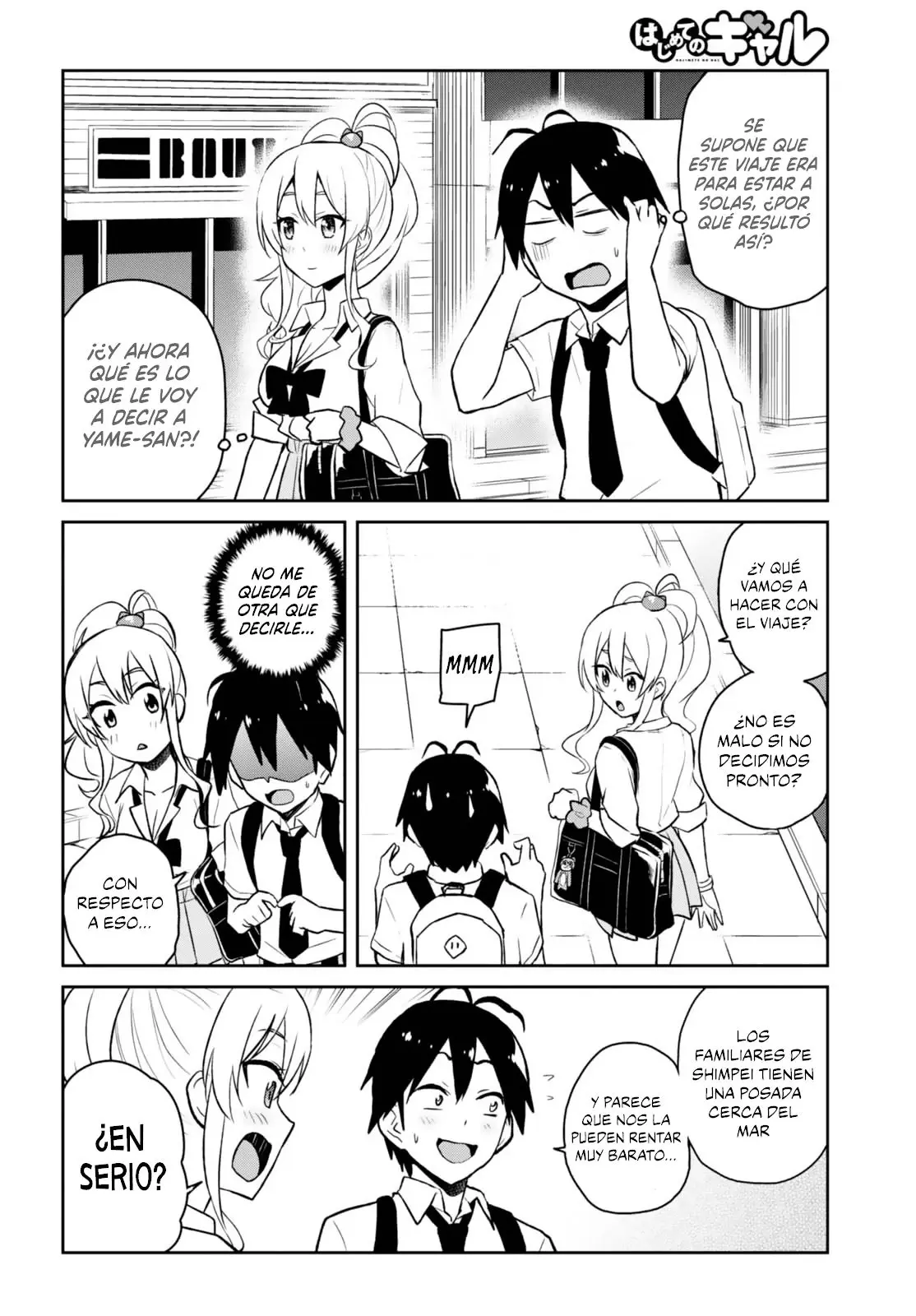 Hajimete no Gal capítulo 40 página 10