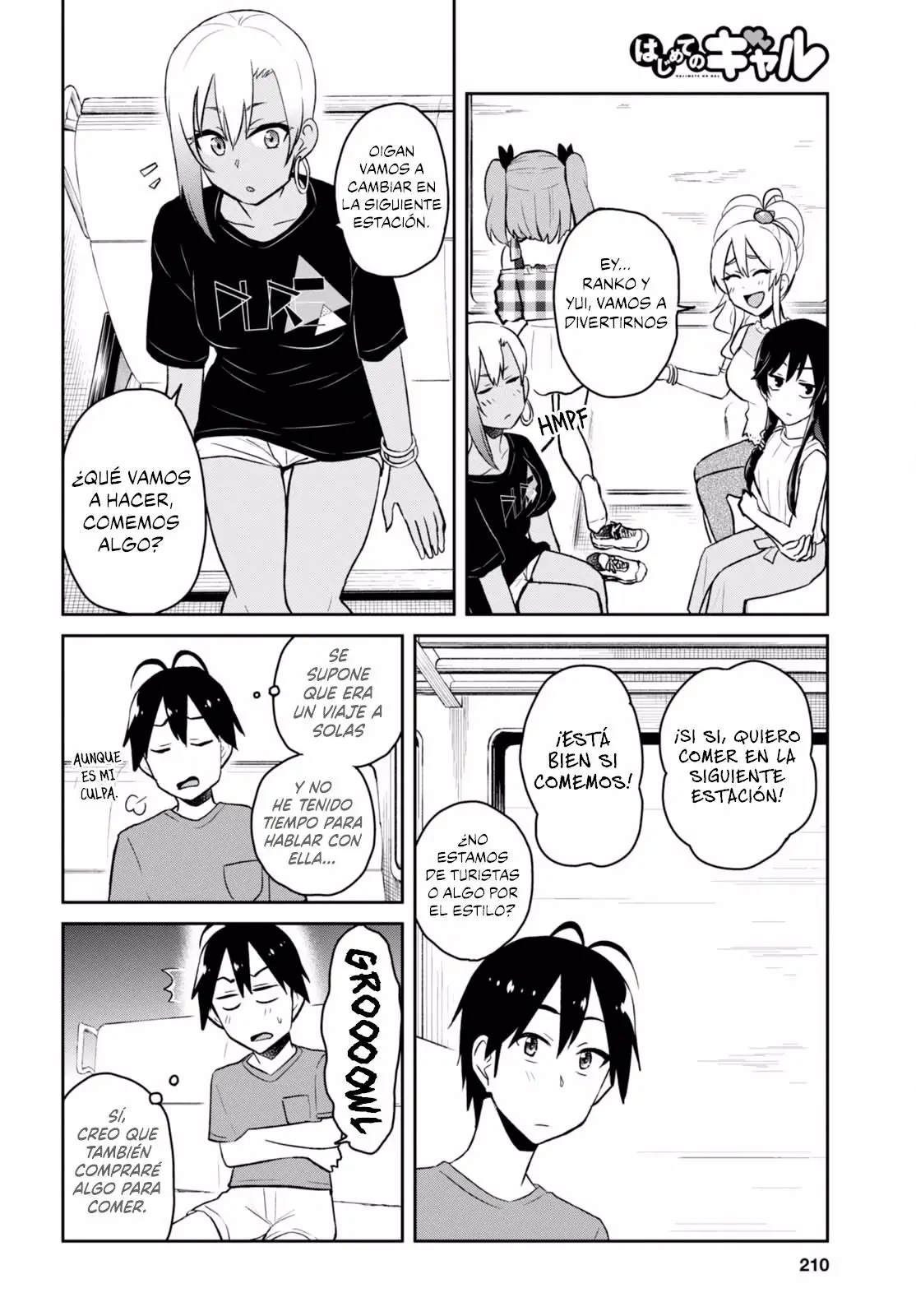 Hajimete no Gal capítulo 41 página 11