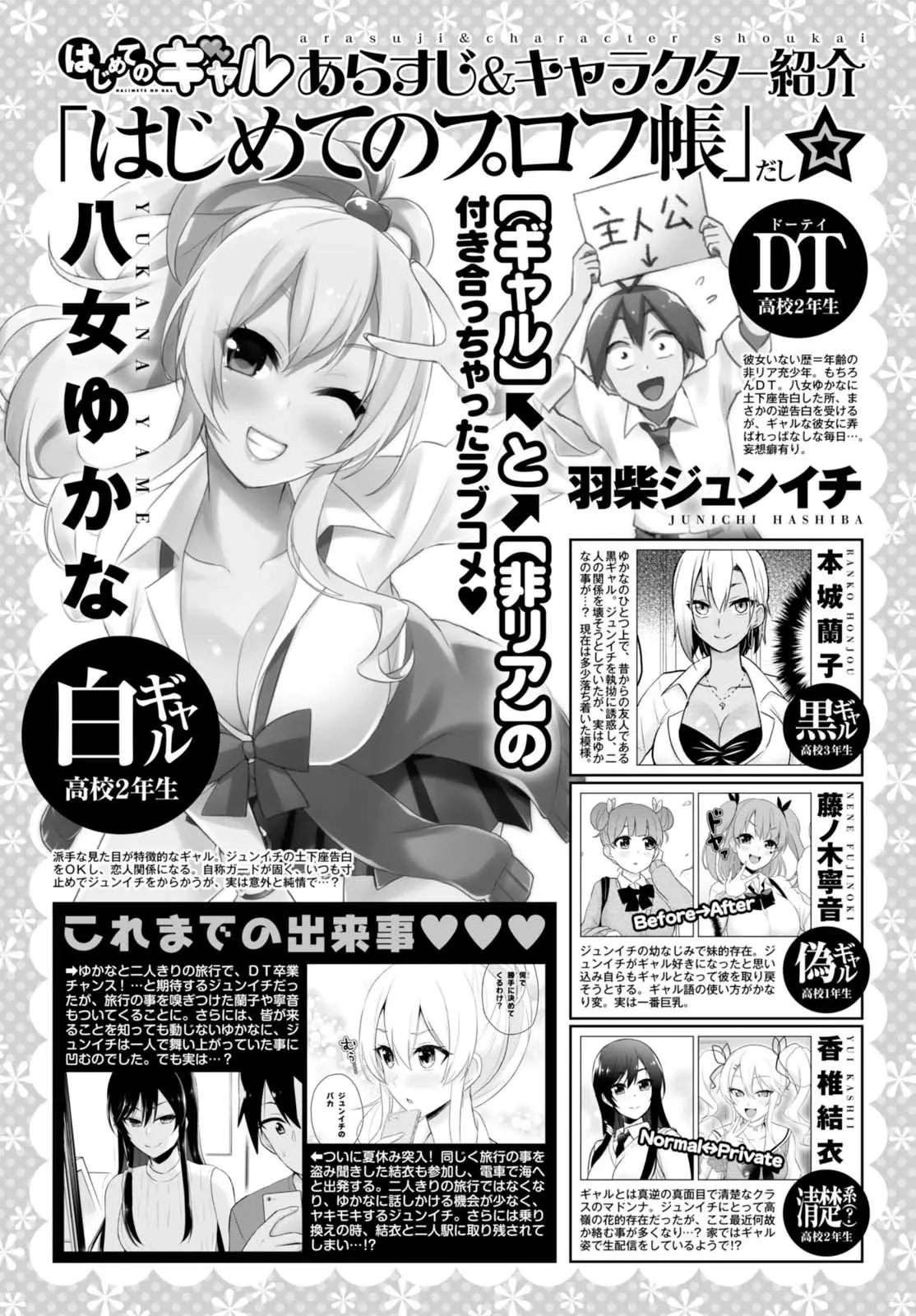 Hajimete no Gal capítulo 42 página 3