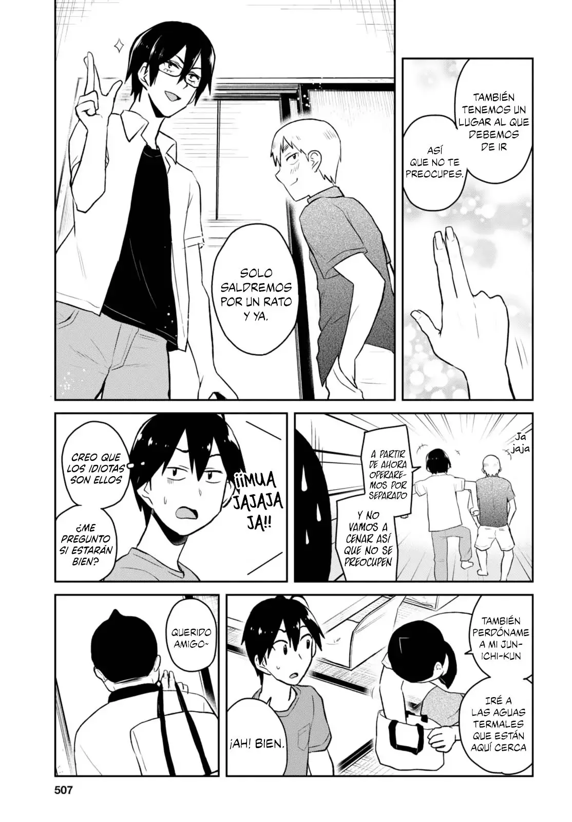 Hajimete no Gal capítulo 45 página 6
