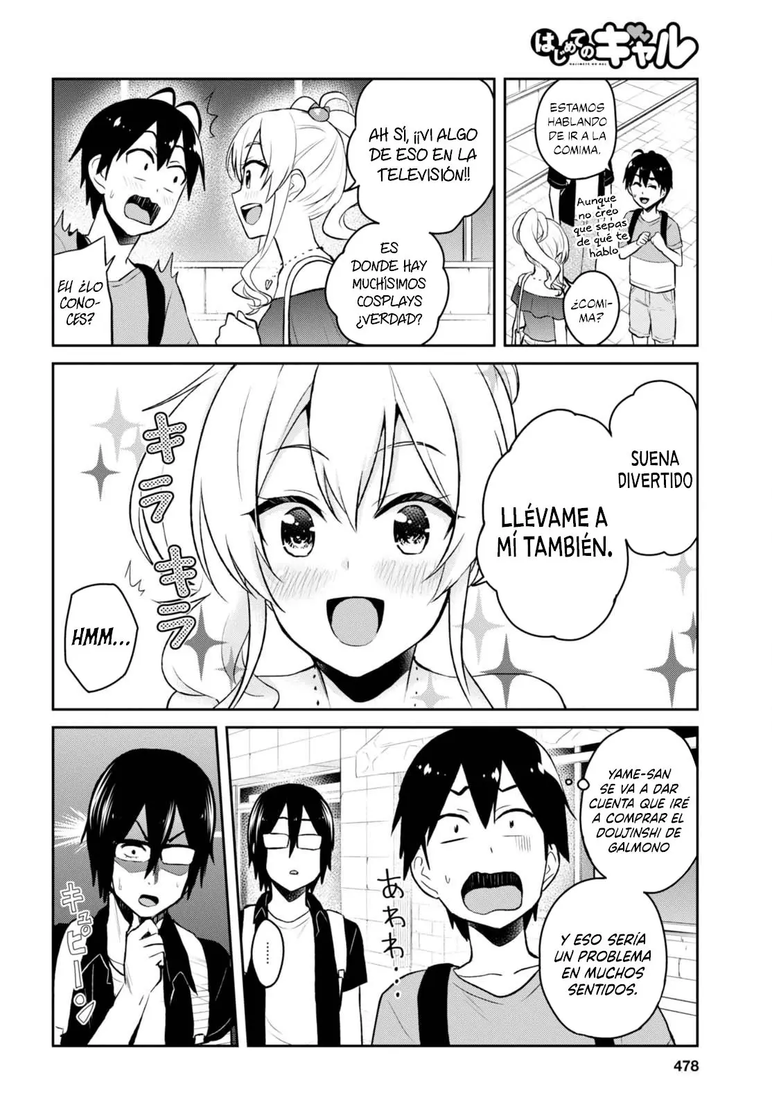 Hajimete no Gal capítulo 50 página 5