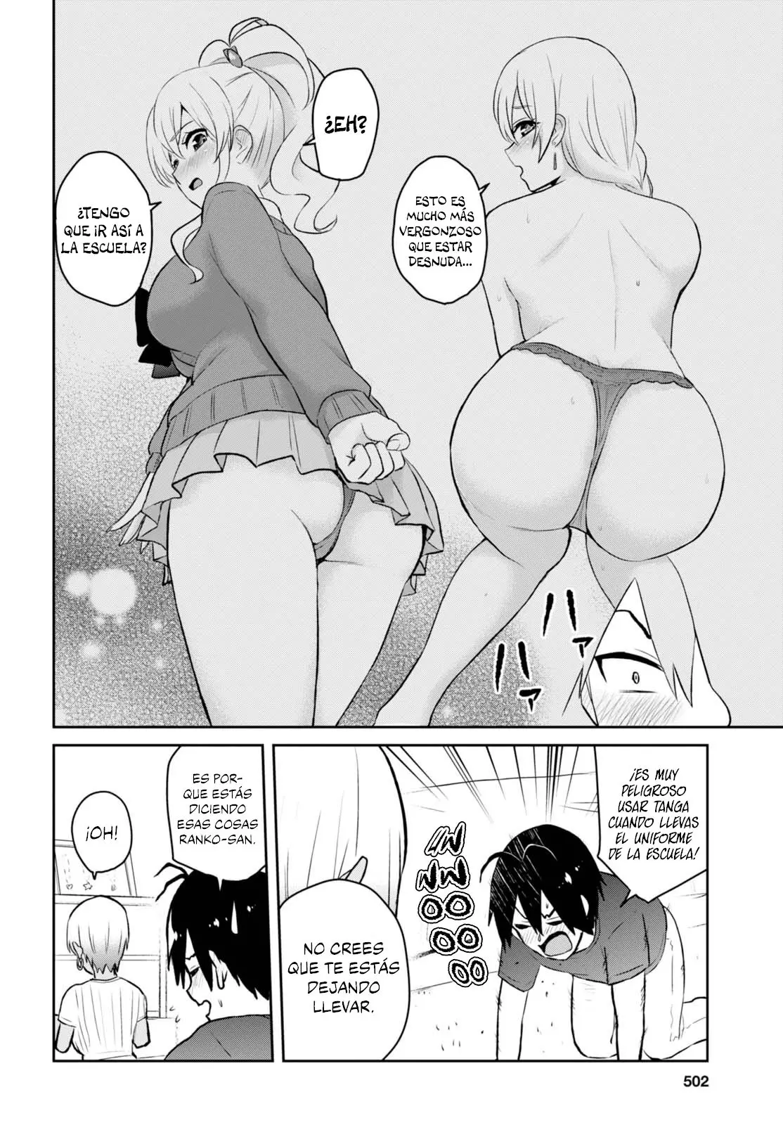 Hajimete no Gal capítulo 51 página 9