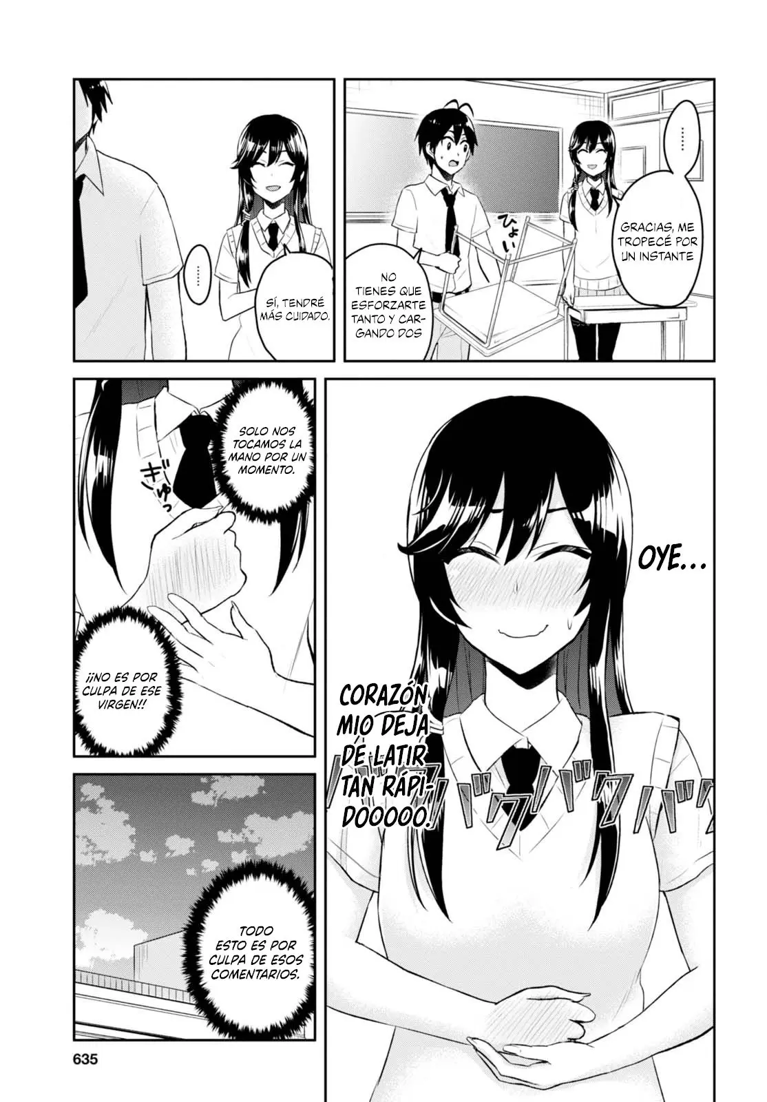 Hajimete no Gal capítulo 53 página 8