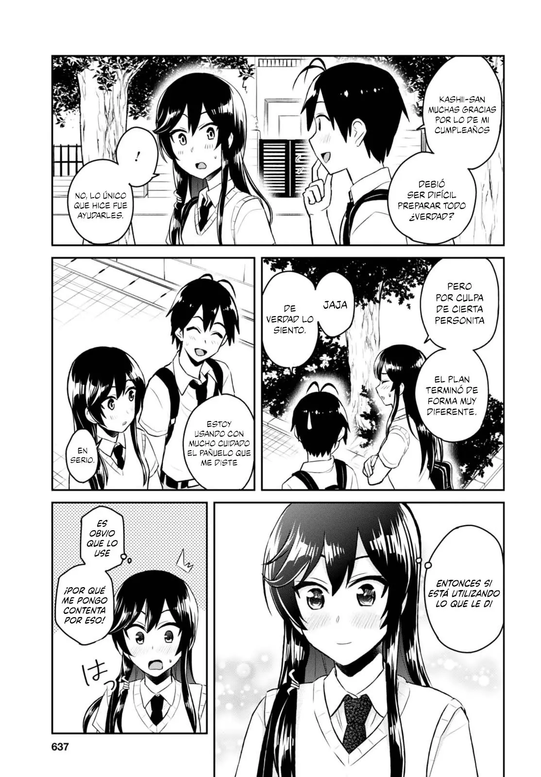 Hajimete no Gal capítulo 53 página 10