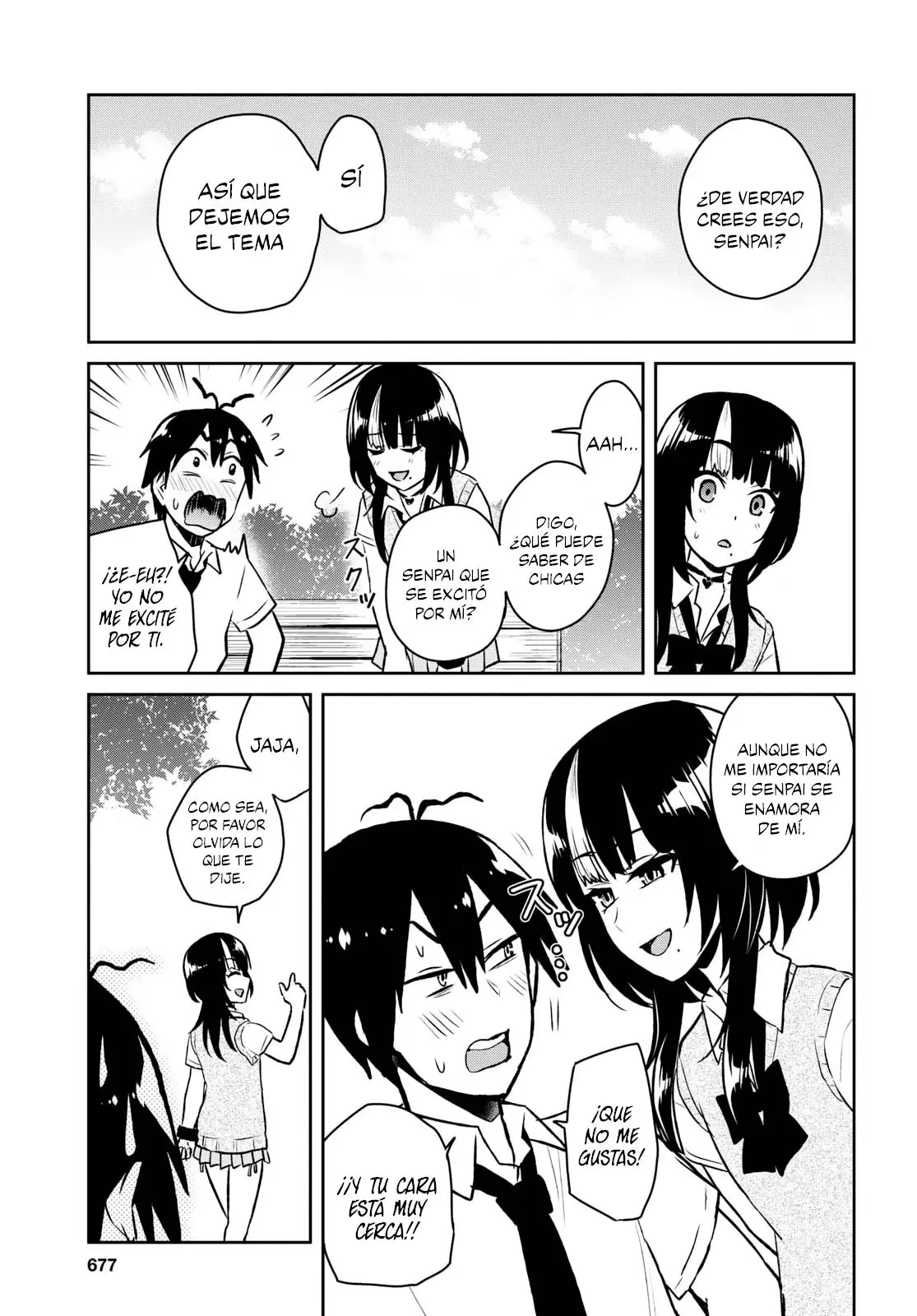 Hajimete no Gal capítulo 56 página 4