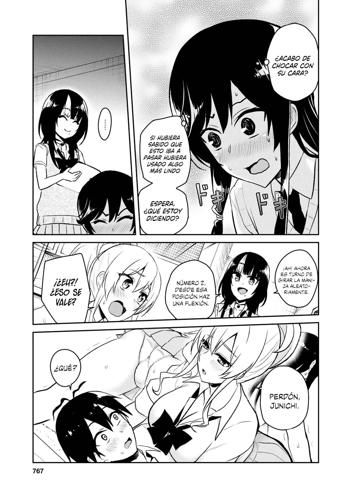 Hajimete no Gal capítulo 57 página 10