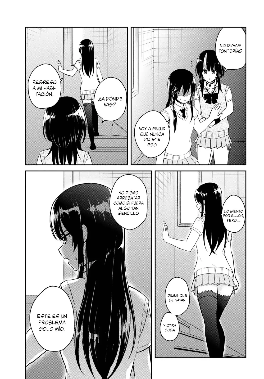 Hajimete no Gal capítulo 58 página 4