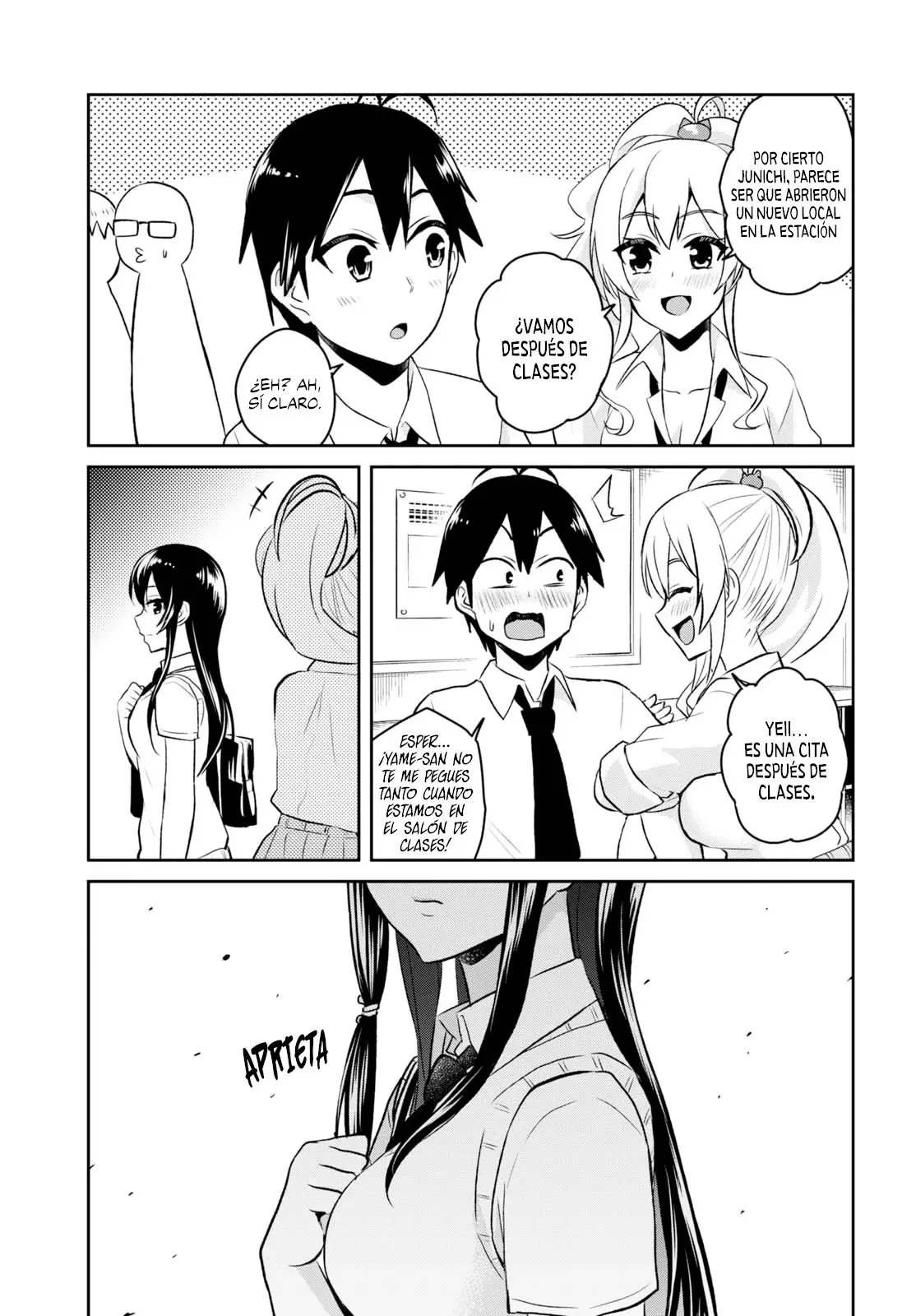 Hajimete no Gal capítulo 58 página 14