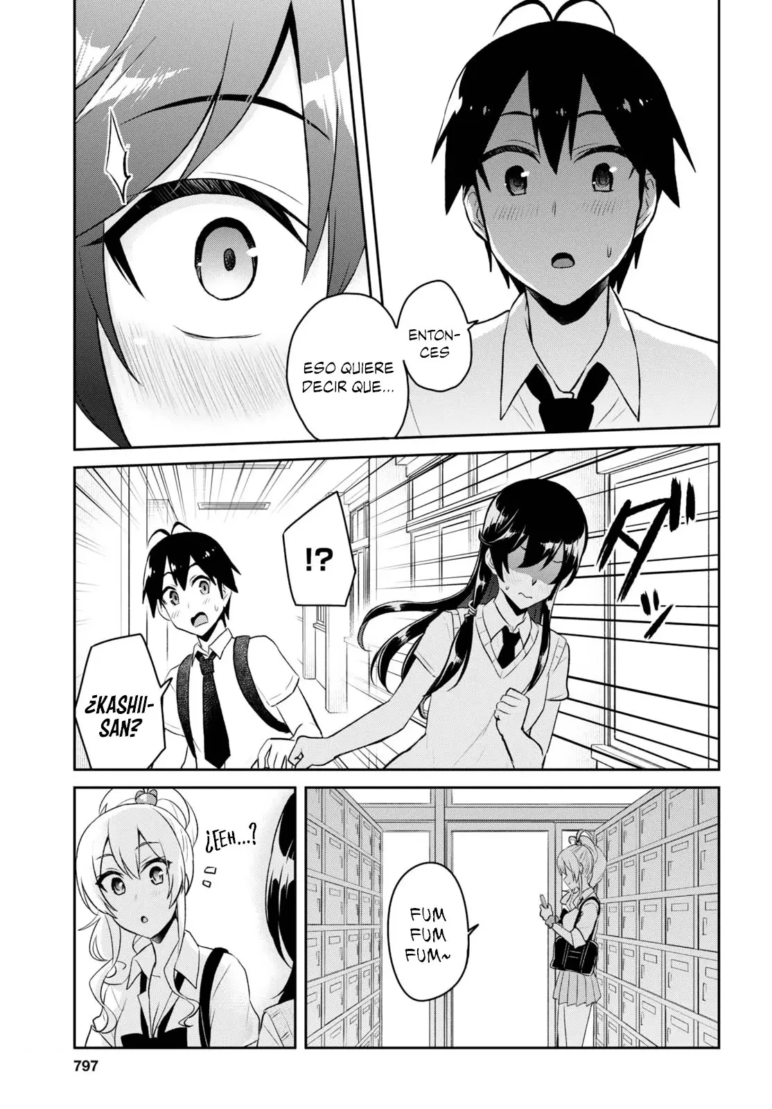 Hajimete no Gal capítulo 58 página 20