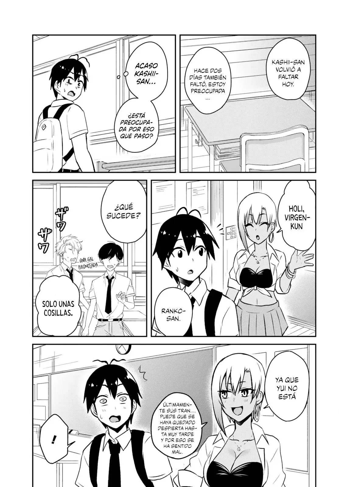 Hajimete no Gal capítulo 59 página 8
