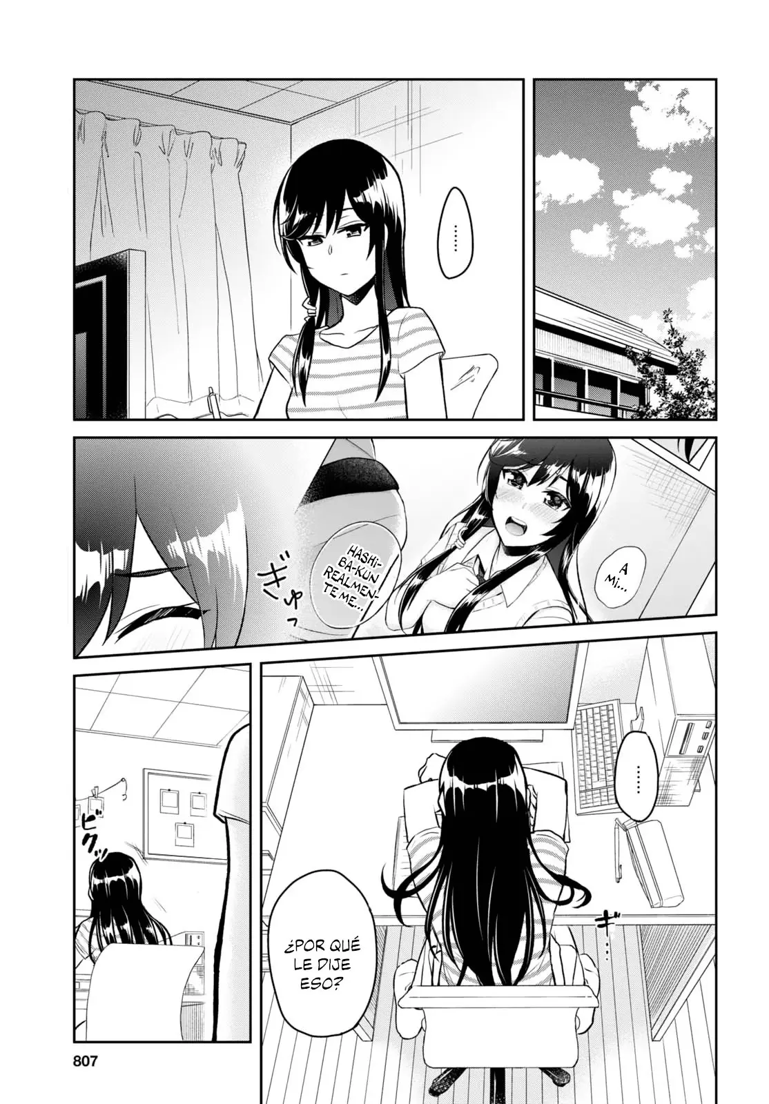 Hajimete no Gal capítulo 59 página 10