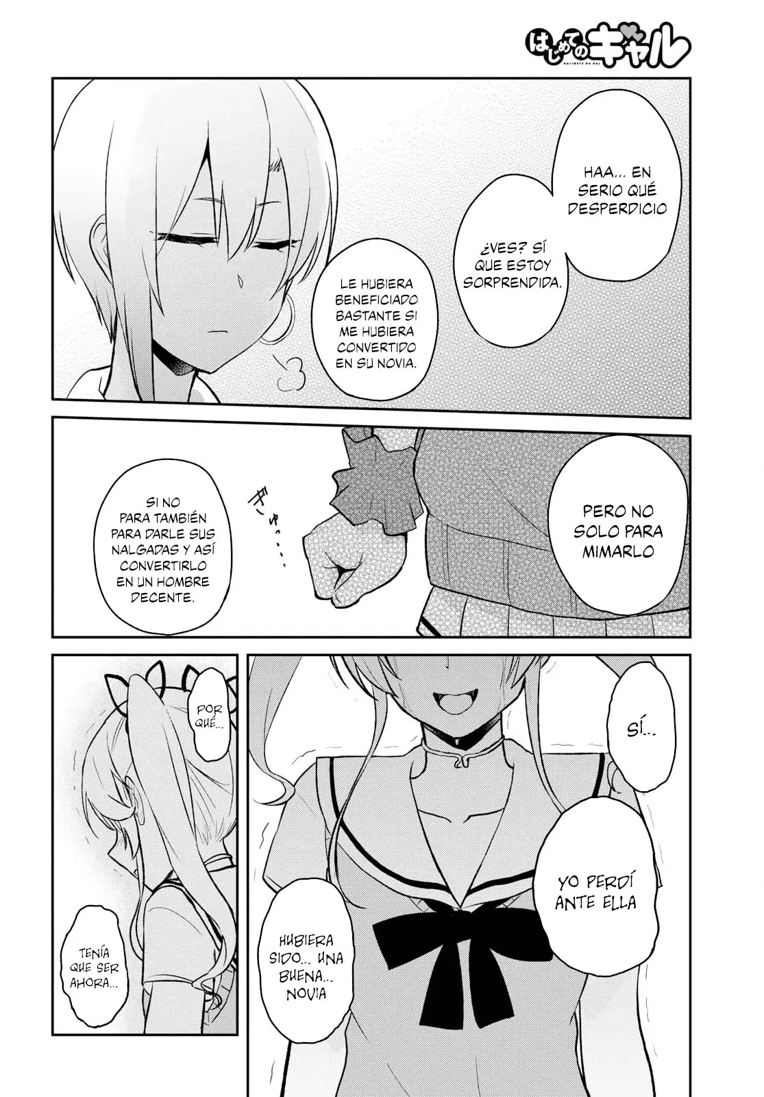 Hajimete no Gal capítulo 61 página 11