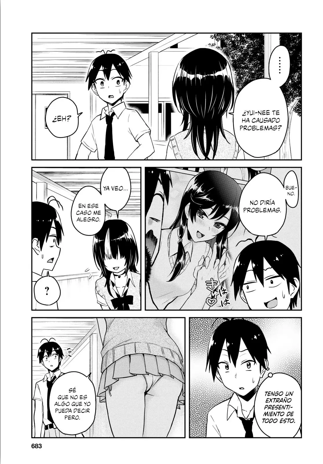 Hajimete no Gal capítulo 62 página 8