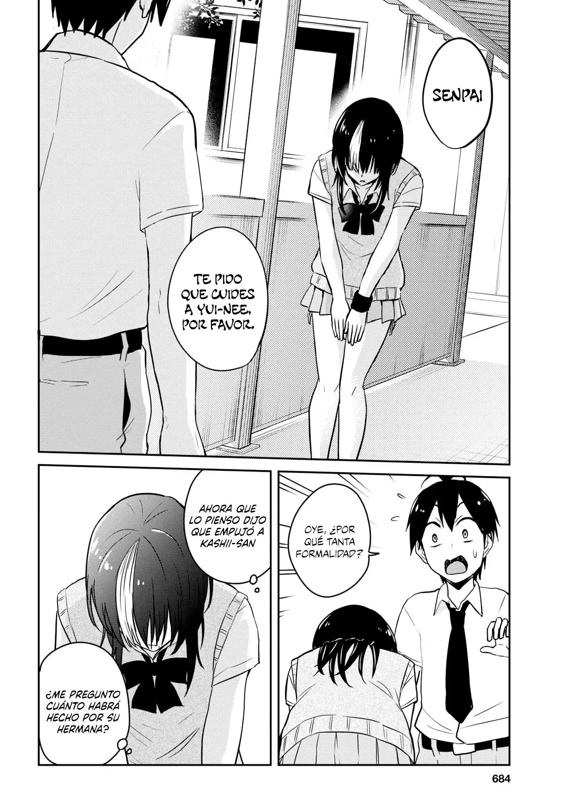 Hajimete no Gal capítulo 62 página 9