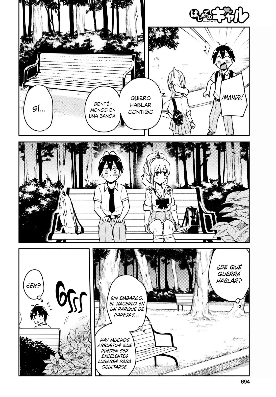 Hajimete no Gal capítulo 63 página 5
