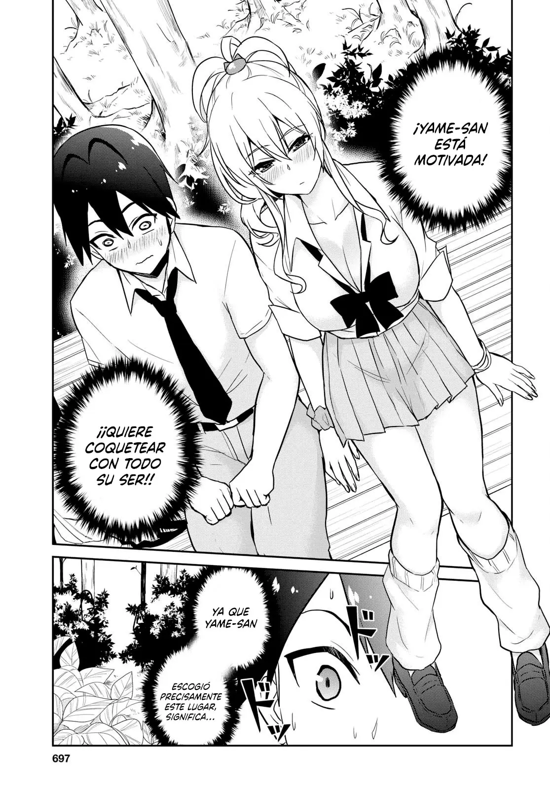 Hajimete no Gal capítulo 63 página 8