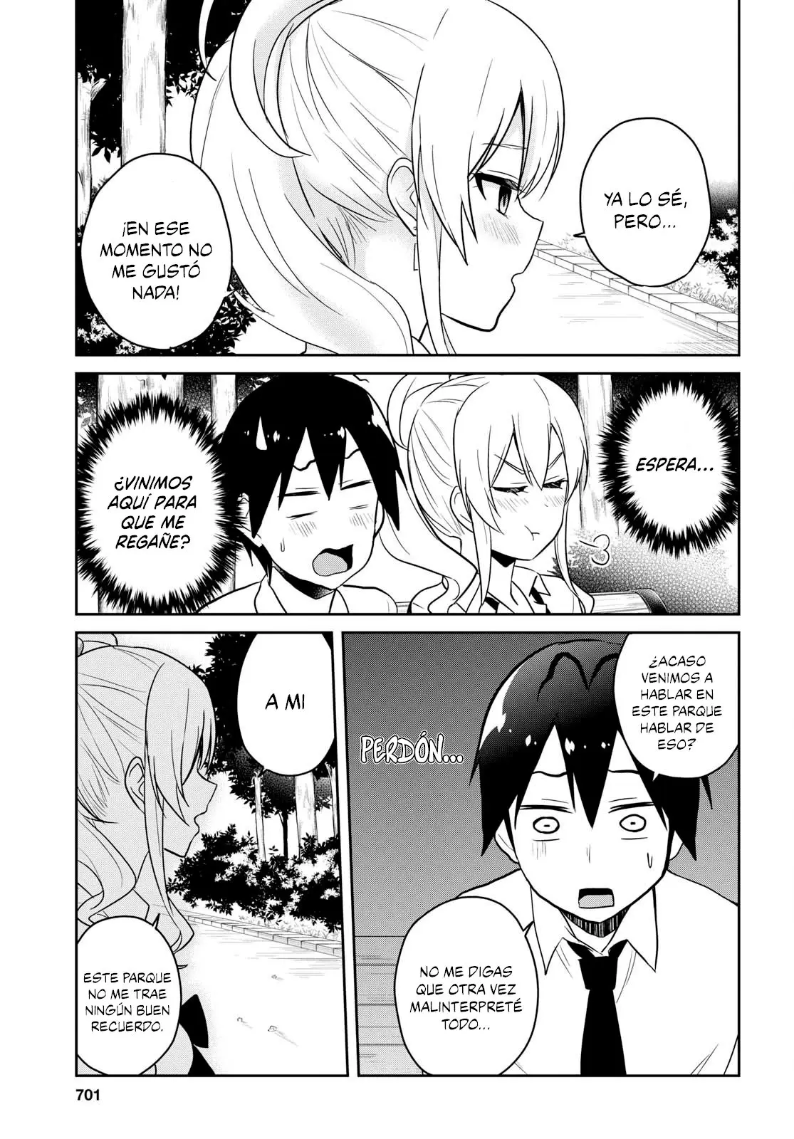 Hajimete no Gal capítulo 63 página 12