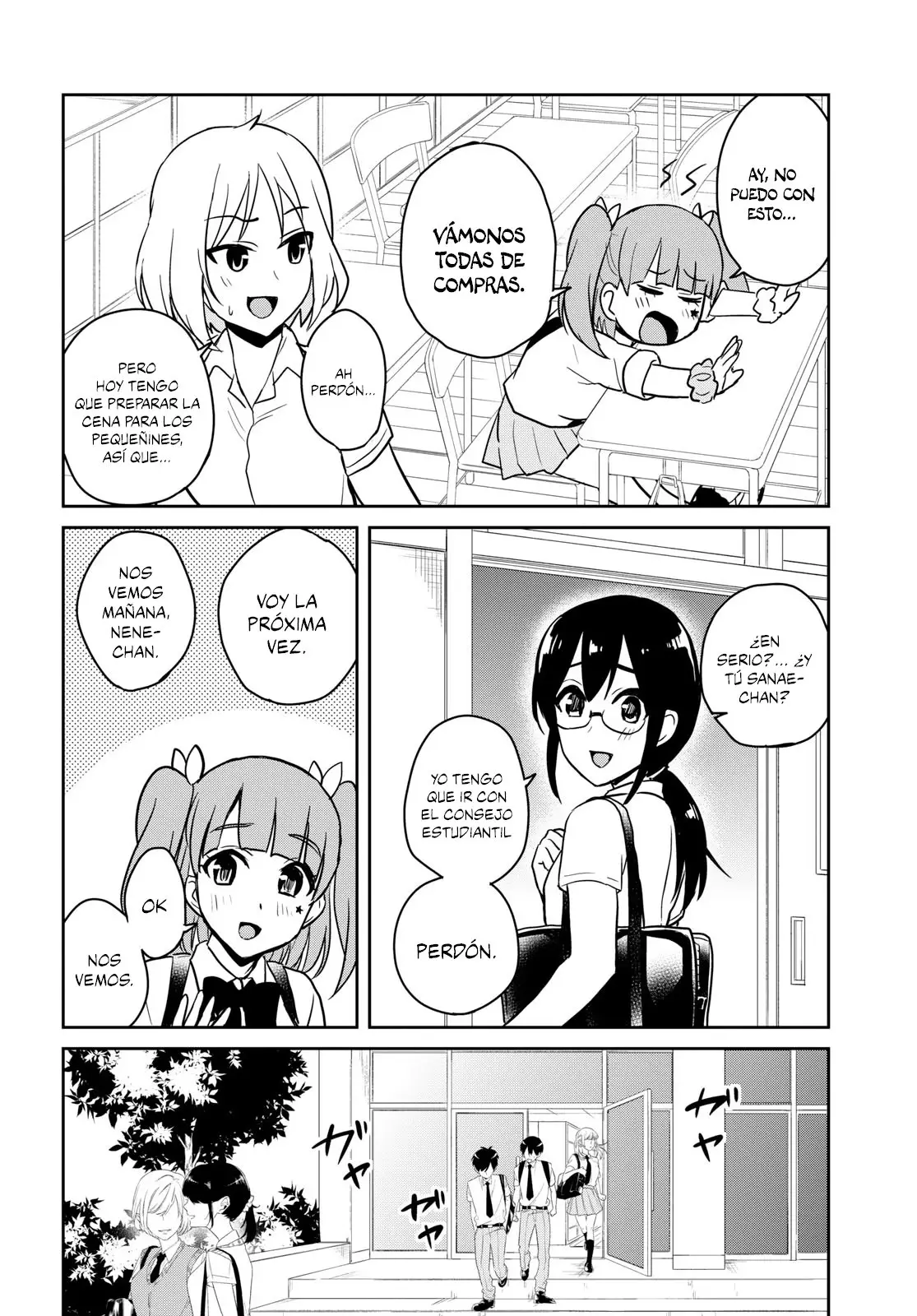 Hajimete no Gal capítulo 65 página 3