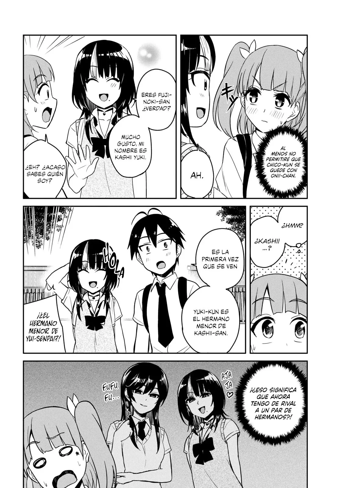 Hajimete no Gal capítulo 65 página 5